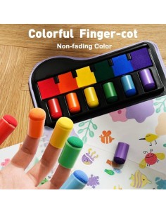 Libro creativo con tampones de dedo 2