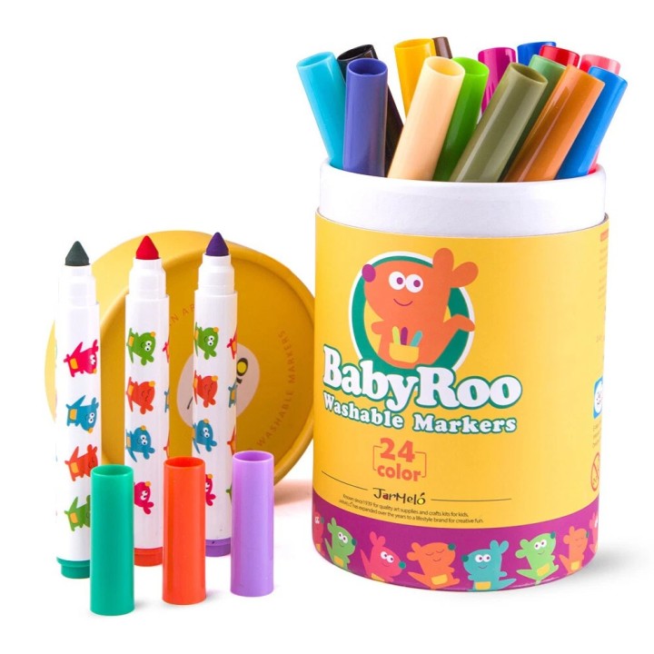Rotuladores Lavables (24 Colores)