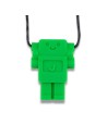 Colgante Mordedor Robot Verde