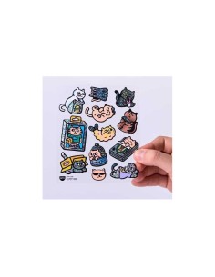 Pegatinas Big Kitty 2