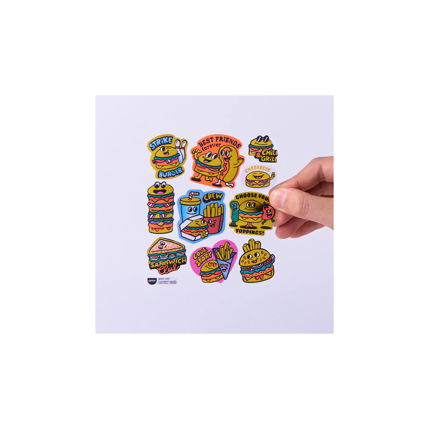 Pegatinas Big Burger