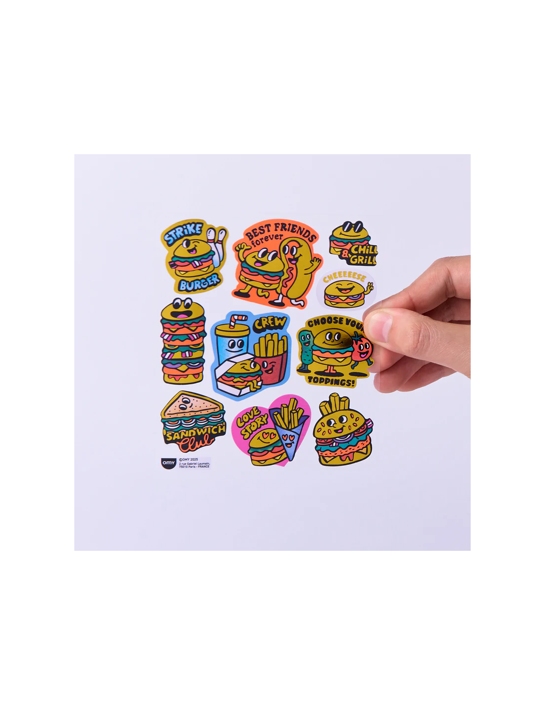 Pegatinas Big Burger