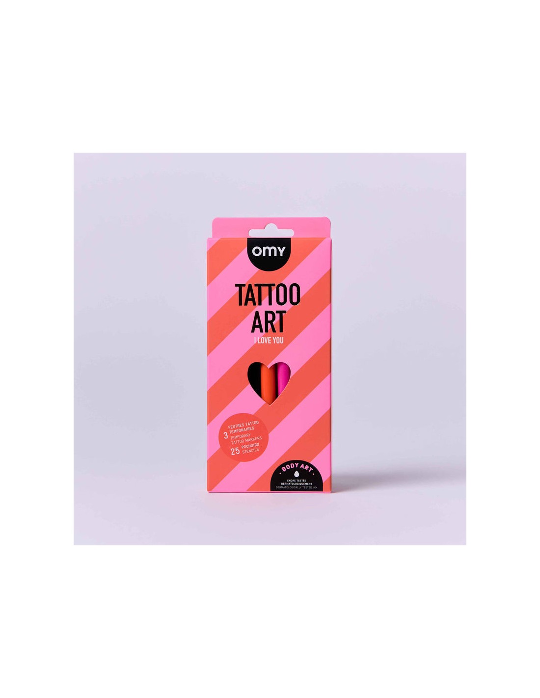 Set Tatuajes Temporales I love You