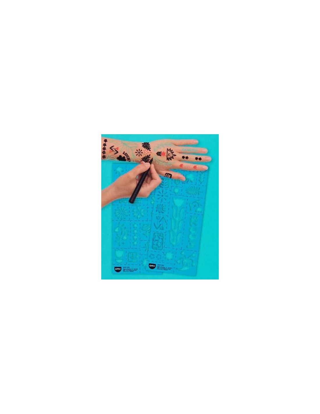Set Tatuajes Temporales I love You