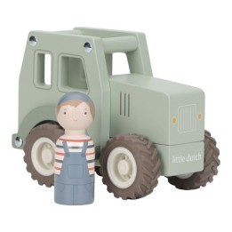 Tractor Madera con Personaje