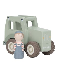 Tractor Madera con Personaje