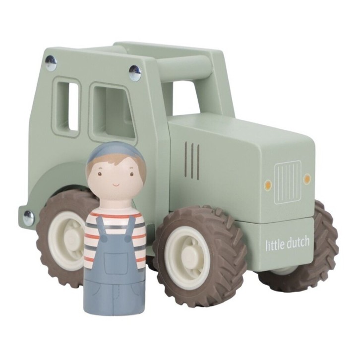 Tractor Madera con Personaje