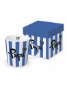 Taza Papá Rayas Azules