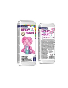 MAGNA Tiles MICROMAGS Set de Viaje Hearts (Edición Limitada)