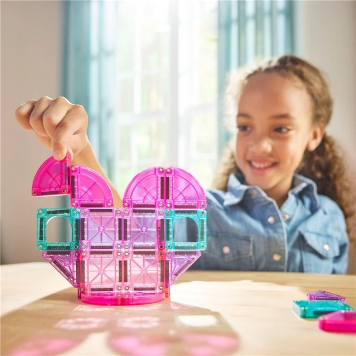 MAGNA Tiles MICROMAGS Set de Viaje Hearts (Edición Limitada)