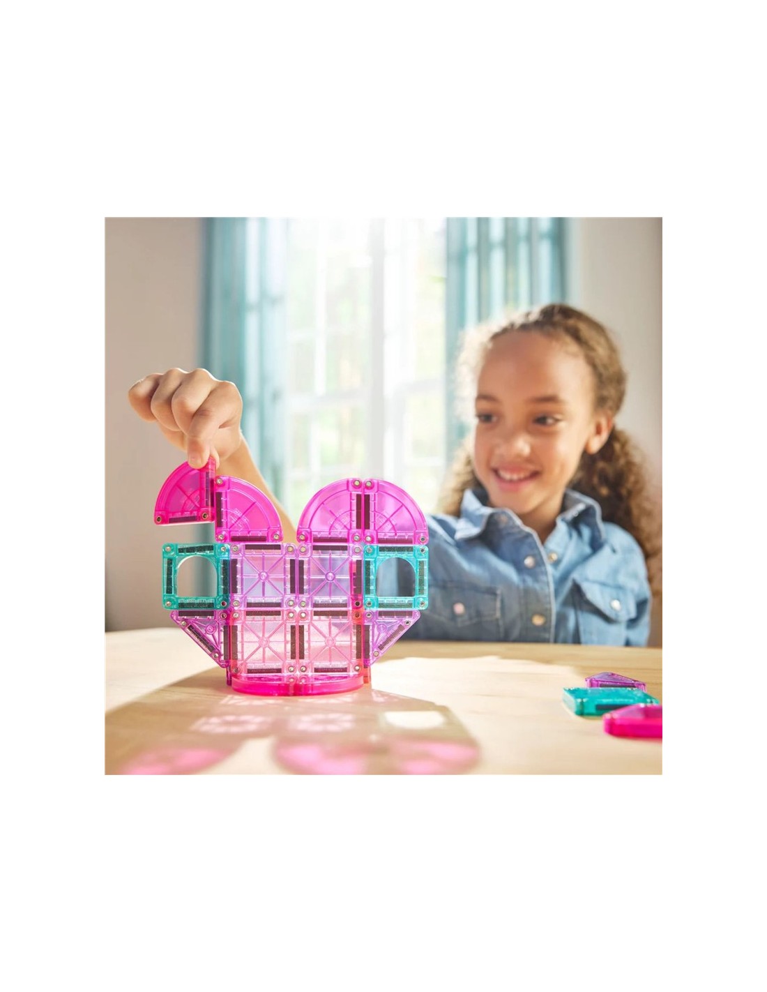 MAGNA Tiles MICROMAGS Set de Viaje Hearts (Edición Limitada)