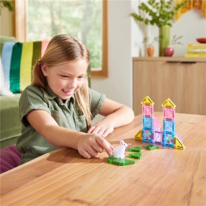 MAGNA Tiles MICROMAGS Set de Viaje Primavera