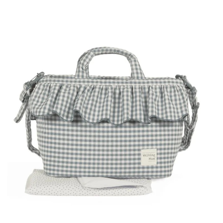 Bolsa Canastilla Praliné Vichy Matcha