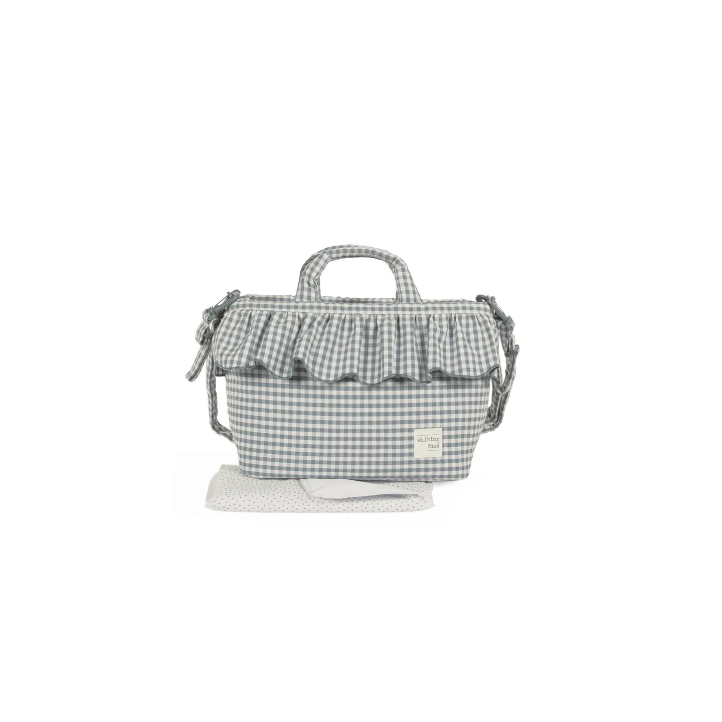 Bolsa Canastilla Praliné Vichy Matcha