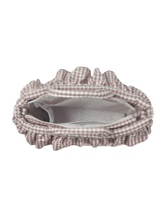 Bolsa Canastilla Praliné Vichy Moka 2