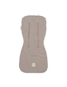 Colchoneta Carrito Praliné Vichy Moka