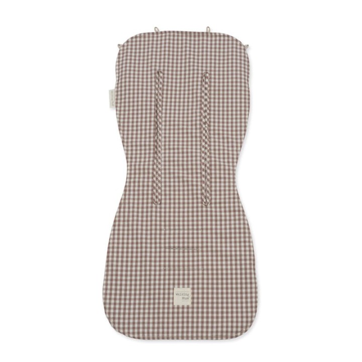 Colchoneta Carrito Praliné Vichy Moka