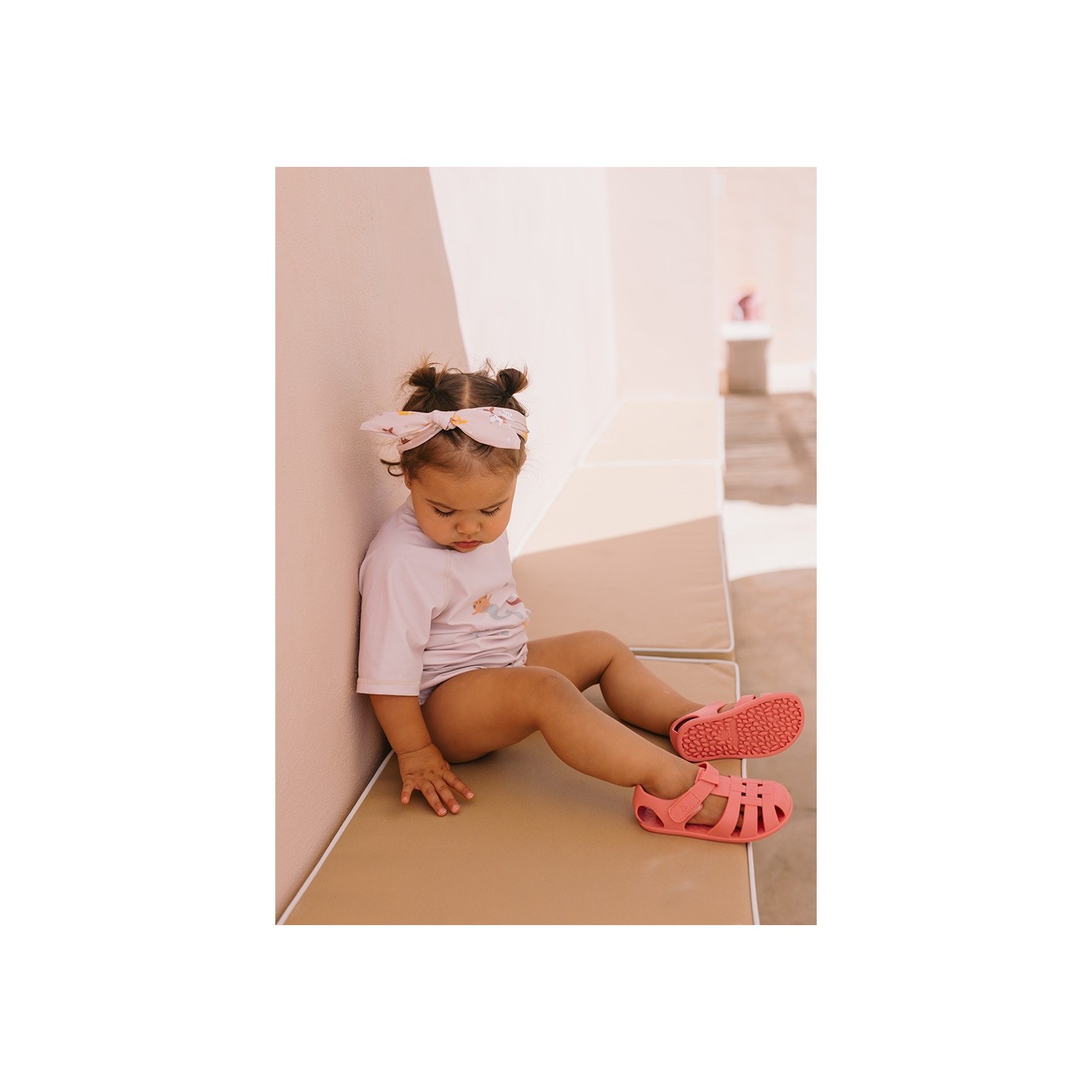 Cangrejeras Infantil Tutete Stripes Bloom & Blush