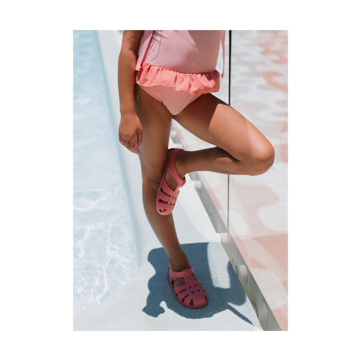 Cangrejeras Infantil Tutete Stripes Bloom & Blush