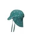 Gorro Playa Bebé Tutete Whale Teal