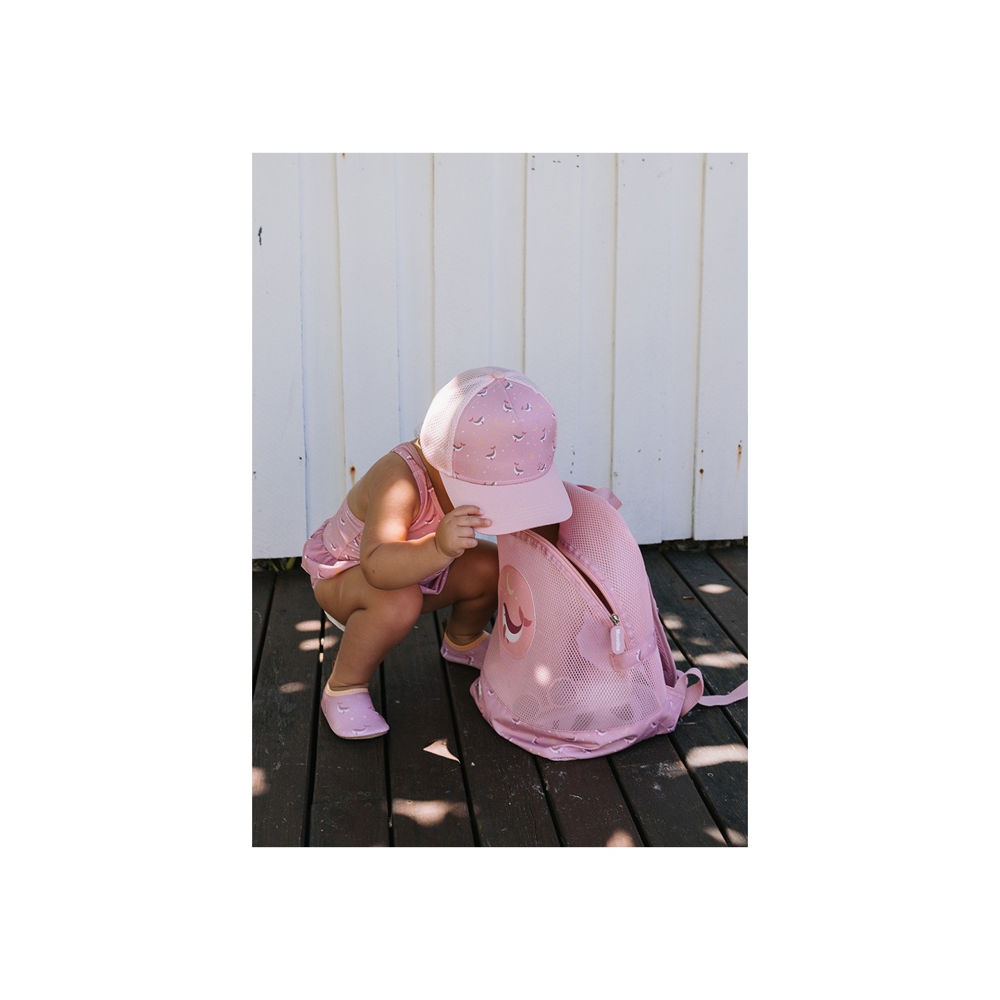 Gorra Tutete Whale Pink