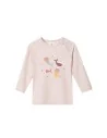Camiseta Protección Solar Manga Larga Tutete Mermaid Cats 6-12 meses