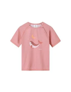 Camiseta Protección Solar Tutete Whale Pink