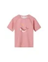 Camiseta Protección Solar Tutete Whale Pink