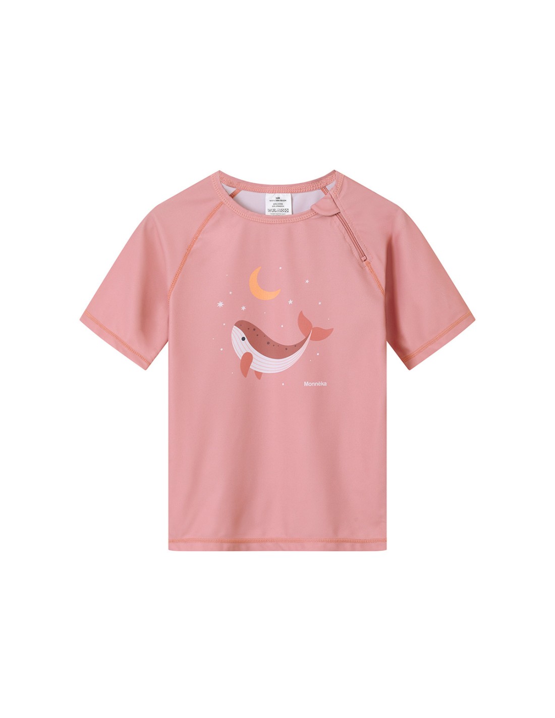 Camiseta Protección Solar Tutete Whale Pink