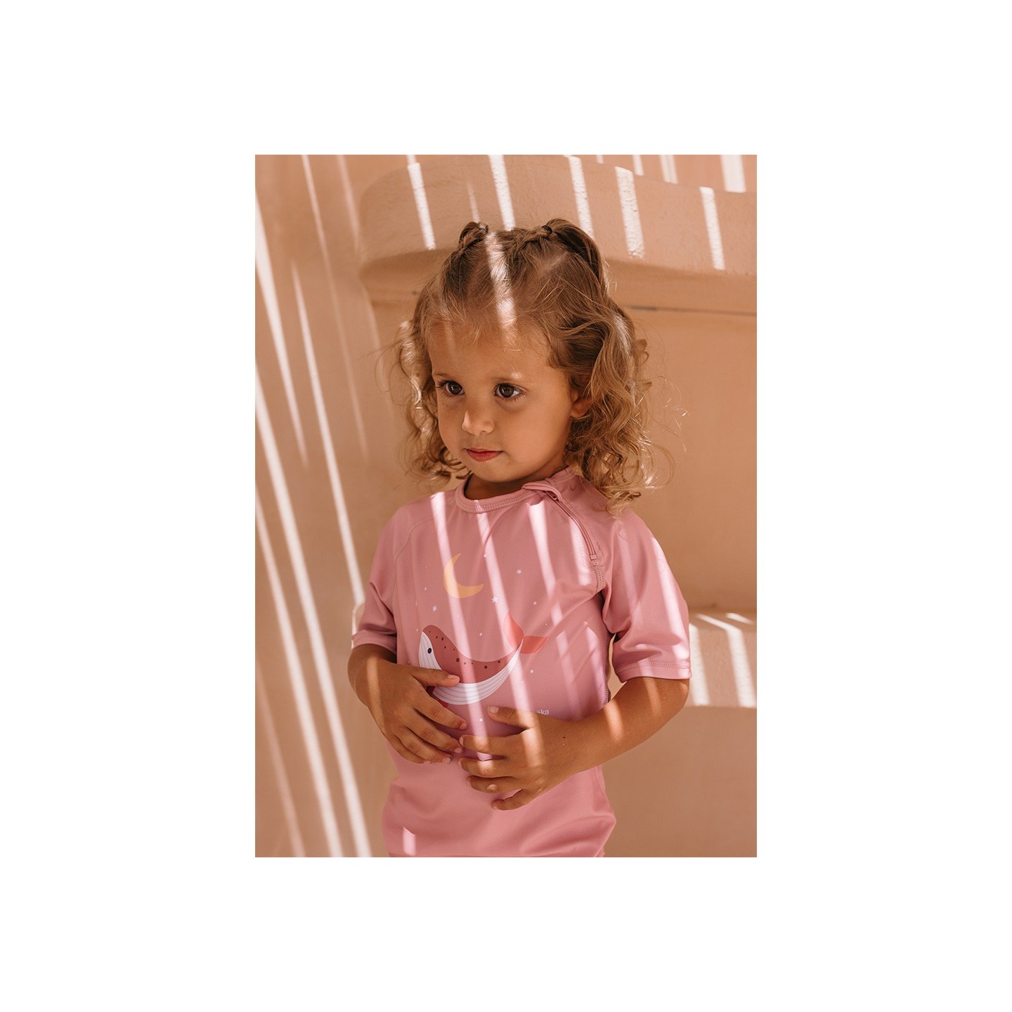 Camiseta Protección Solar Tutete Whale Pink