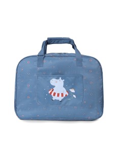 Bolso de Playa con Rejilla Tutete Hippos