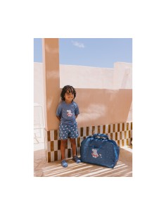 Bolso de Playa con Rejilla Tutete Hippos 2