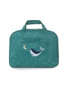Bolso de Playa con Rejilla Tutete Whale Teal