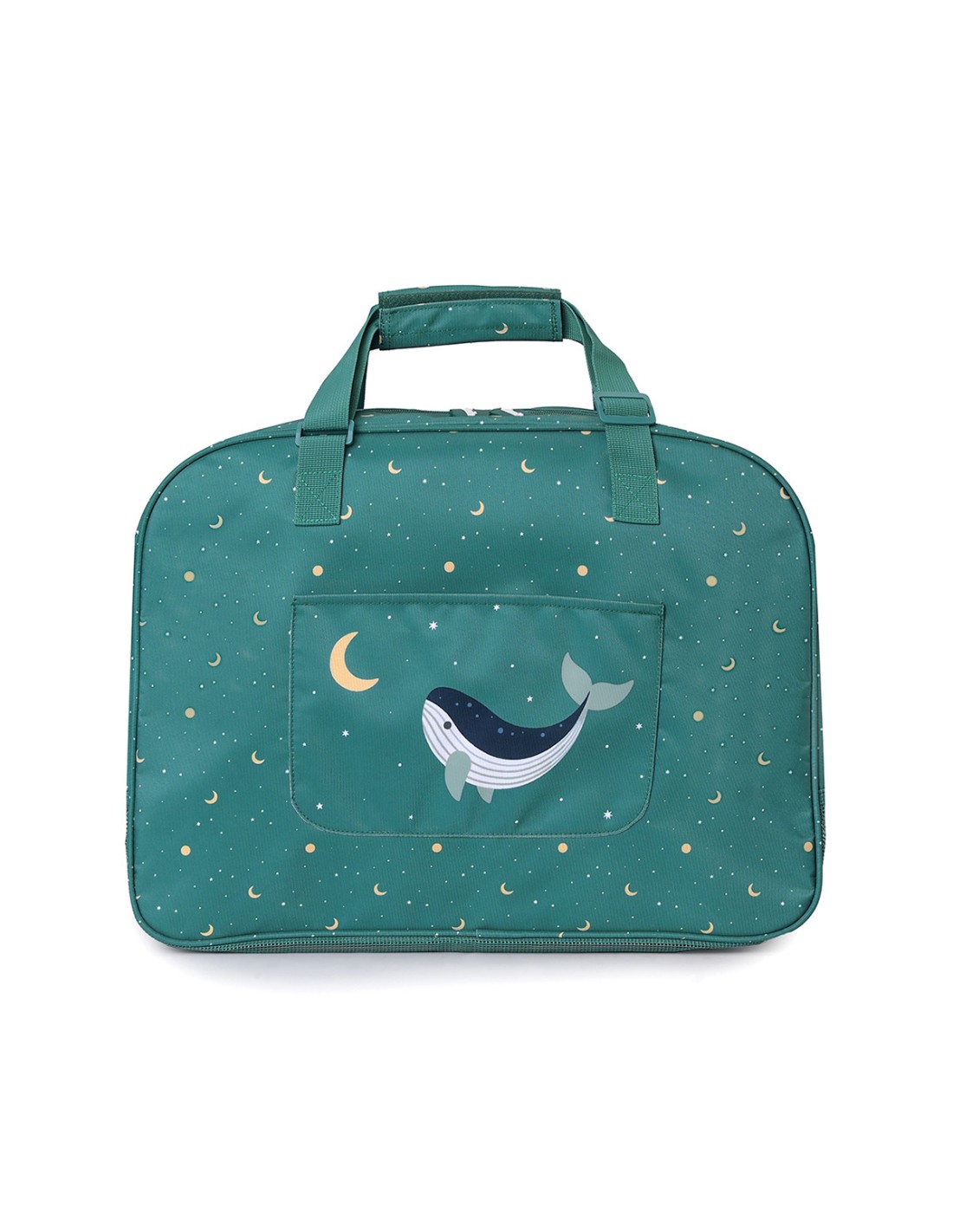 Bolso de Playa con Rejilla Tutete Whale Teal