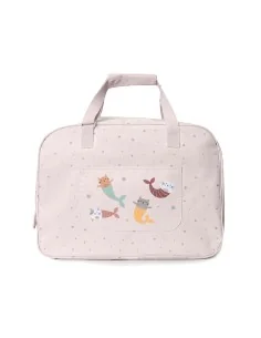 Bolso de Playa con Rejilla Tutete Mermaid Cats