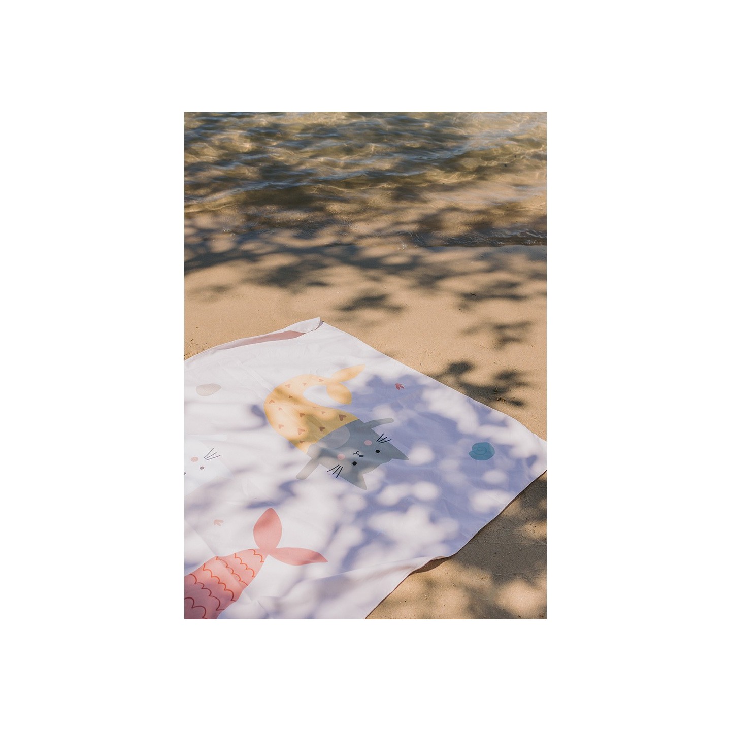 Toalla Playa Microfibra Tutete Mermaid Cats