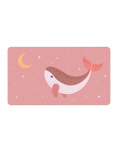 Toalla Playa Microfibra Tutete Whale Pink