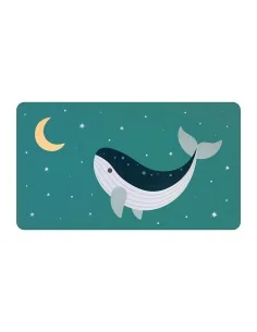 Toalla Playa Microfibra Tutete Whale Teal
