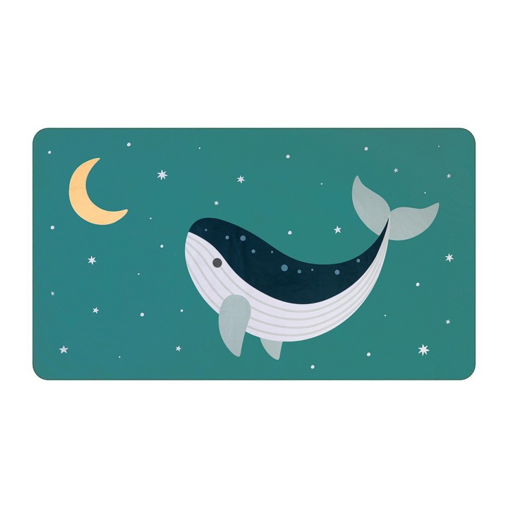 Toalla Playa Microfibra Tutete Whale Teal