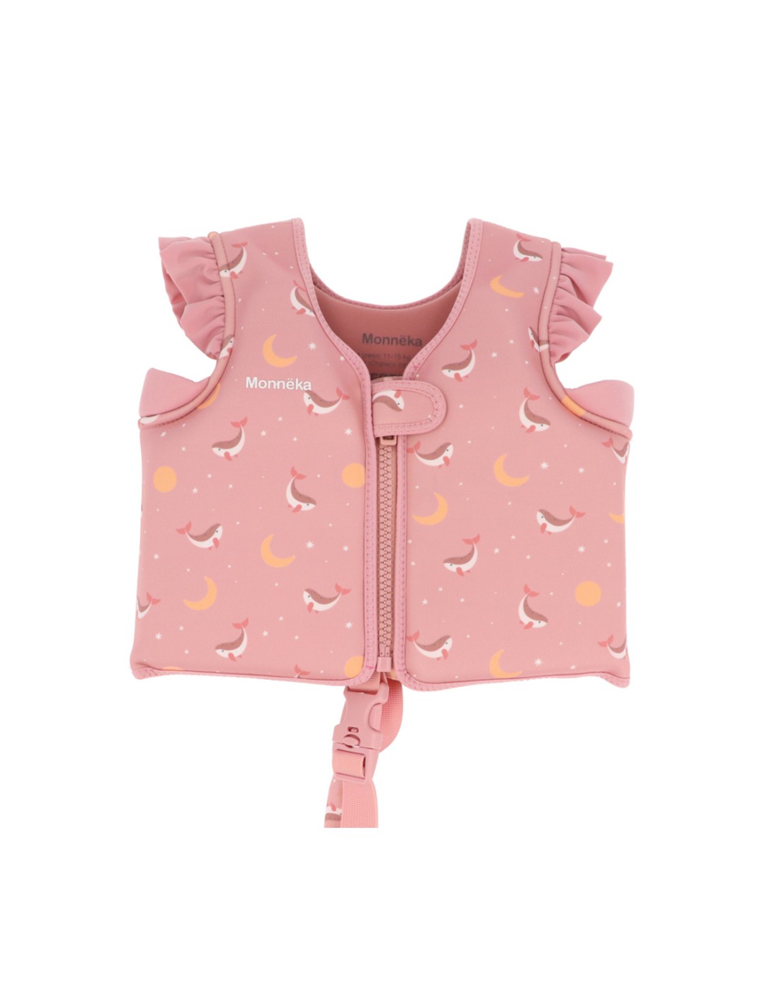 Chaleco Flotador Aprendizaje Tutete Whale Pink