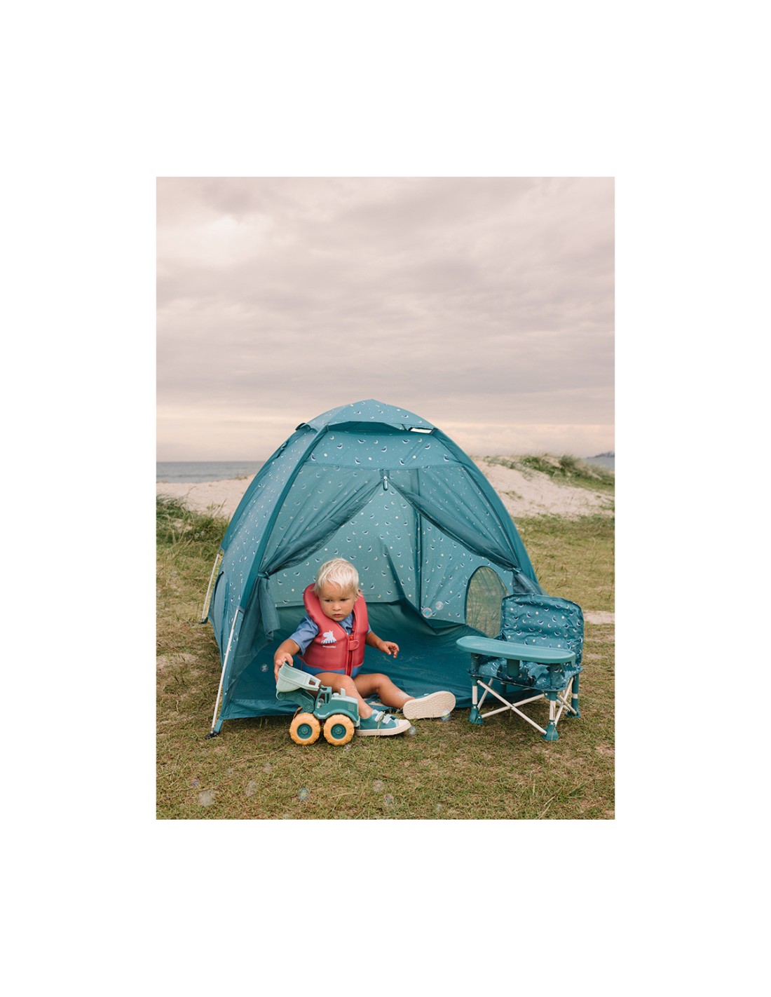 Carpa con Protector Antimosquitos Tutete Whale Teal
