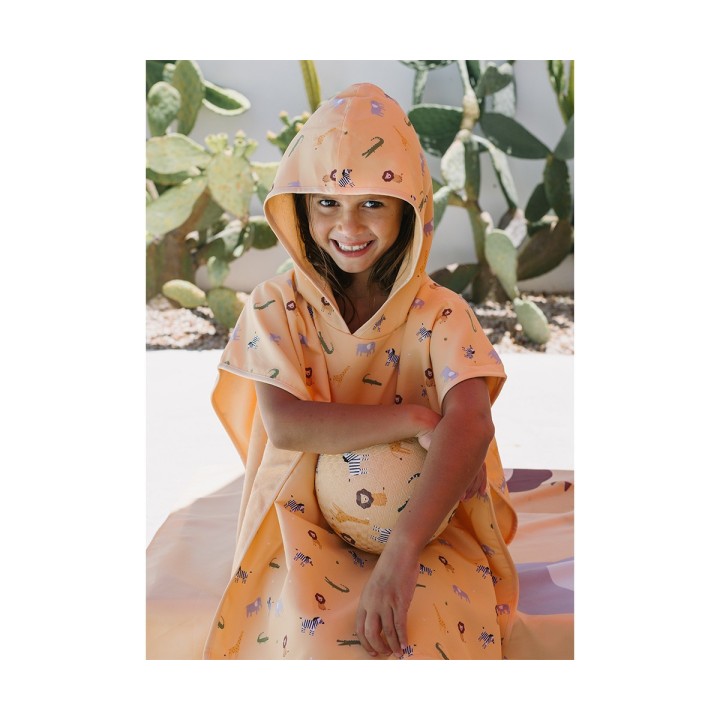Poncho de Playa Tutete Wild Animals