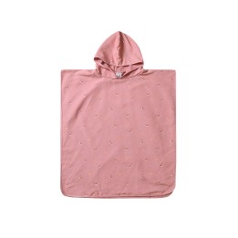 Poncho de Playa Tutete Whale Pink