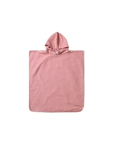 Poncho de Playa Tutete Whale Pink