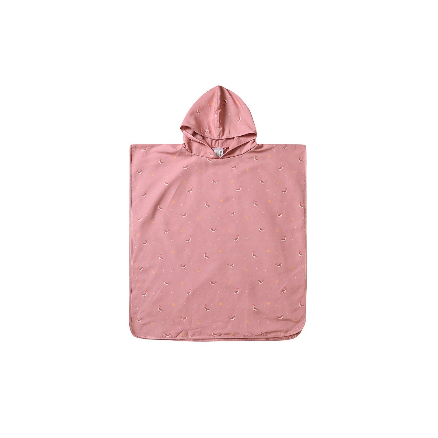 Poncho de Playa Tutete Whale Pink