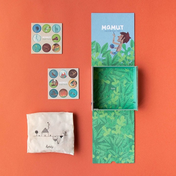 Pocket Puzle Mamut 100 Piezas