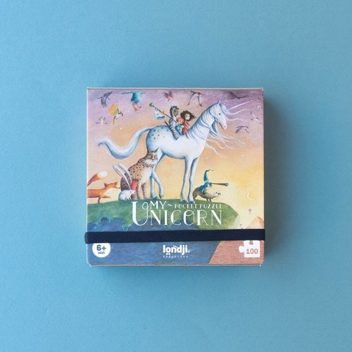 Pocket Puzle My Unicorn 100 Piezas