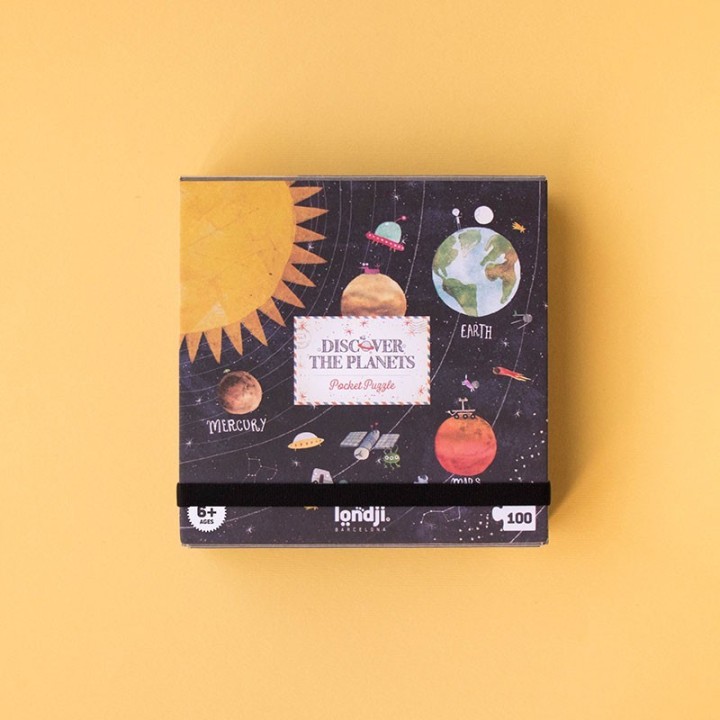 Pocket Puzle Discover the Planets 100 Piezas