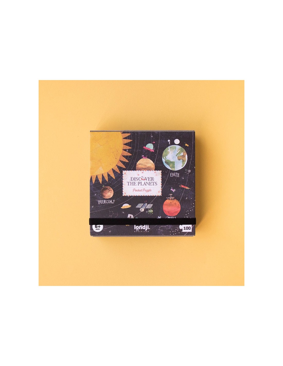 Pocket Puzle Discover the Planets 100 Piezas