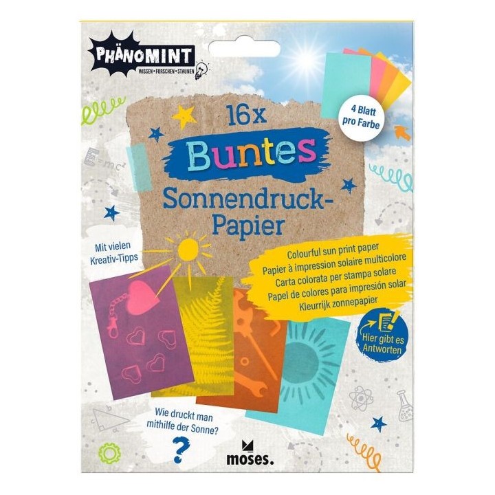 Papel Solar de Colores